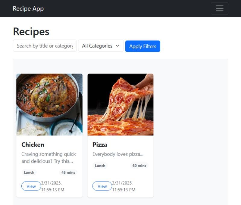 Recipes